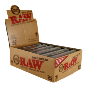 RAW ROLLING MACHINE - 110MM WORKS W/ KING SIZE BLACK BOX OF 12