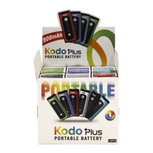 YOCAN KODO PLUS CARTRIDGE BATTERY BOX OF 12 - ASSORTED COLORS