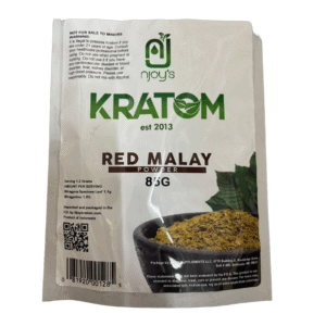 NJOYS KRATOM POWDER 85G - RED MALAY