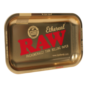 RAW ROLLING TRAY - ETHEREAL GOLD