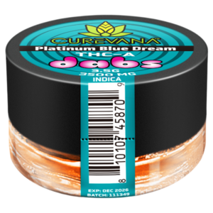 CUREVANA THC-A DABS 3.5G JAR - PLATINUM BLUE DREAM