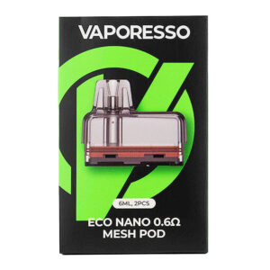 VAPORESSO ECO NANO POD 0.6 OHMS 2 PACK