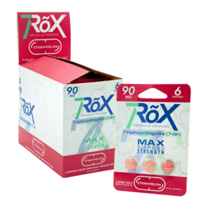 7ROX ADVANCED ALKALOIDS 7-HYDROXYMITRAGYNINE MAX DIAMOND STRENGTH TABLETS 30MG 3CT - STRAWMELON