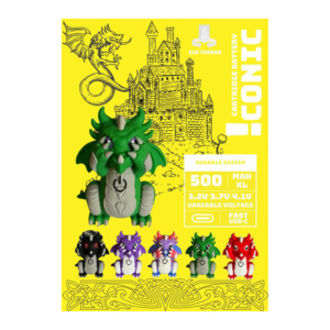 CONIC CARTRIDGE BATTERY - DRAGON MULTICOLOR