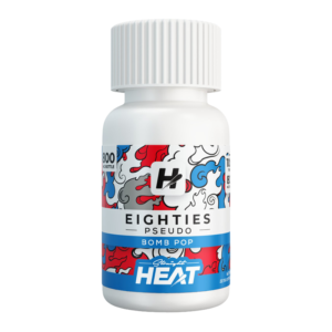 STRAIGHT HEAT EIGHTIES PSEUDO TABLETS BOTTLE 80MG 10CT - BOMB POP