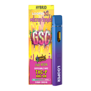LOOPER XL MELTED SERIES LIVE RESIN 3G DISPOSABLE - GSC HYBRID