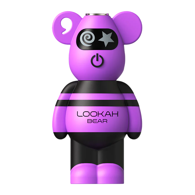 LOOKAH BEAR 510 CART BATTERY KIT - PURPLE