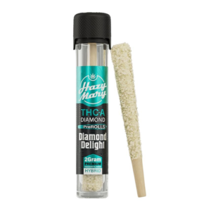HAZY MARY THCA DIAMOND 2GM PRE-ROLLS BOX OF 10 - DIAMOND DELIGHT HYBRID