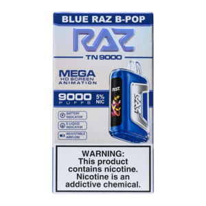 RAZ TN9000 STANDARD EDITION BOX OF 5 - BLUE RAZZ BLOW POP