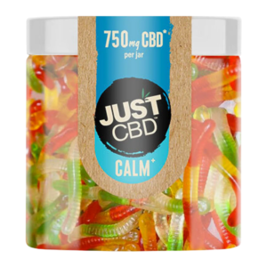 JUST CBD CALM GUMMIES 750MG - SUGAR FREE WORMS