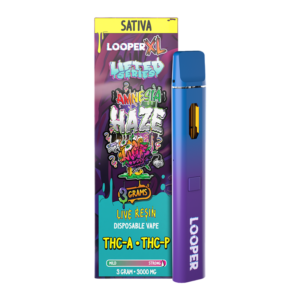 LOOPER XL LIFTED SERIES LIVE RESIN 3G DISPOSABLE - AMNESIA HAZE SATIVA