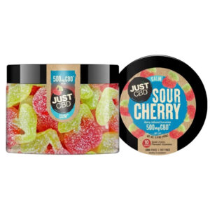 JUST CBD CALM GUMMIES 500MG - SUGAR FREE SOUR CHERRY