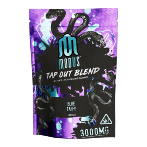 MODUS TAP OUT BLEND 2.0 3000MG GUMMIES BOX OF 5 - BLUE TAFFY INDICA