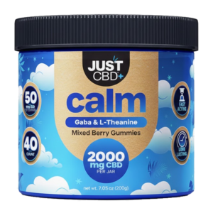 JUST CBD CALM GUMMIES 2000MG - CALM MIXED BERRY