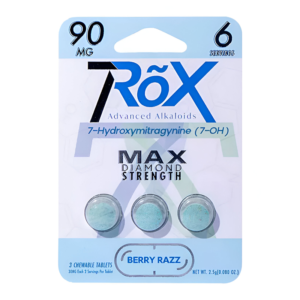 7ROX ADVANCED ALKALOIDS 7-HYDROXYMITRAGYNINE MAX DIAMOND STRENGTH TABLETS