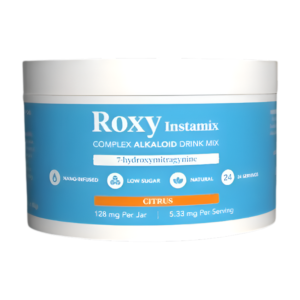 ROXY INSTAMIX COMPLEX ALKALOID 7-HYDROXYMITRAGYNINE DRINK MIX JAR 128MG 1CT - CITRUS