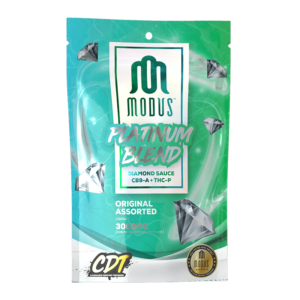 MODUS PLATINUM BLEND DIAMOND SAUCE CB9-A + THC-P 3000MG GUMMIES - ORIGINAL ASSORTED SATIVA