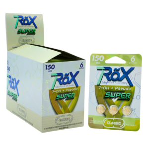 7ROX ADVANCED ALKALOIDS 7-HYDROXYMITRAGYNINE + PSEUDOINDOXYL SUPER STRENGTH TABLETS 50MG 3CT - CLASSIC