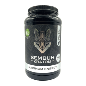 SEMBUH KRATOM POWDER 1000MG - WHITE STRAIN (MAXIMUM ENERGY)