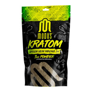 MODUS KRATOM POWDER 3OZ - GREEN VEIN MAENG DA