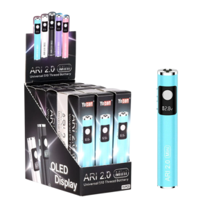 YOCAN ARI 2.0 MINI CARTRIDGE BATTERY BOX OF 15 - ASSORTED COLORS
