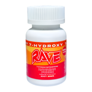 RAVE 7-HYDROXYMITRAGYNINE CHEWABLE TABLETS BOTTLE 20MG 20CT - HAWAIIAN PUNCH