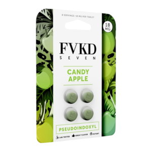 FVKD SEVEN PSEUDOINDOXYL TABLETS 18MG 4CT - CANDY APPLE