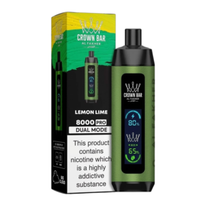 AL FAKHER CROWN BAR PRO 8000- LEMON LIME