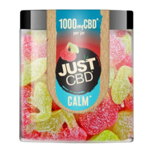 JUST CBD CALM GUMMIES 1000MG - SUGAR FREE SOUR CHERRY