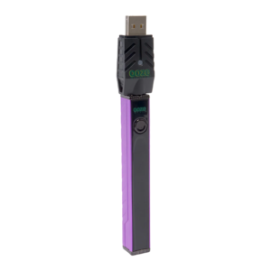 OOZE QUAD 2 LED DISPLAY CART BATTERY - ULTRA PURPLE