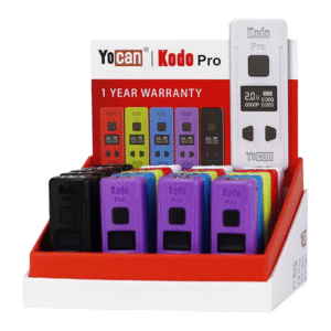 YOCAN KODO PRO CARTRIDGE BATTERY BOX OF 20 - ASSORTED COLORS