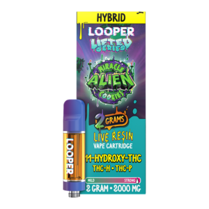 LOOPER LIFTED SERIES LIVE RESIN 2G CARTRIDGE - MIRACLE ALIEN COOKIES HYBRID