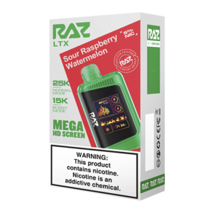 RAZ LTX25000 STANDARD EDITION BOX OF 5 - SOUR RASPBERRY WATERMELON