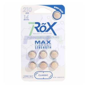 7ROX ADVANCED ALKALOIDS 7-HYDROXYMITRAGYNINE MAX DIAMOND STRENGTH TABLETS 30MG 7CT - CLASSIC