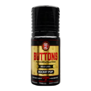 BUTTONS GOLD LABEL 7-HYDROXYMITRAGYNINE TABLETS BOTTLE 125MG 10CT - ROCKET POP