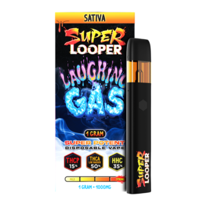 SUPER LOOPER SUPER POTENT 1G DISPOSABLE - LAUGHING GAS SATIVA