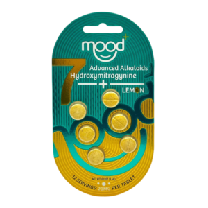 MOOD+ ADVANCED ALKALOIDS 7-HYDROXYMITRAGYNINE TABLETS 20MG 6CT - LEMON