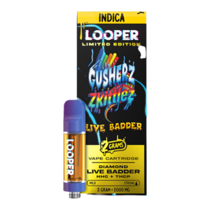 LOOPER LIVE BADDER 2G CARTRIDGE - GUSHERZ X SITTLEZ SATIVA
