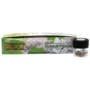 BRIXZ NYC X BLIZZARDZ THCA 3.5G FLOWER BOX OF 5 - DURBAN POISON SATIVA