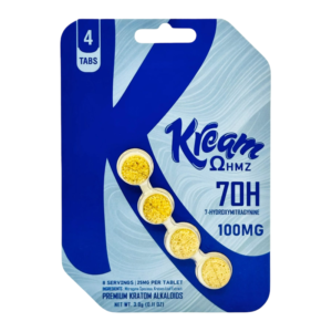 KREAM OHMZ 7-HYDROXYMITRAGYNINE TABLETS 25MG 4CT - UNFLAVORED