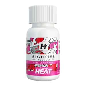 STRAIGHT HEAT EIGHTIES PSEUDO TABLETS BOTTLE 80MG 10CT - PINK LEMONADE
