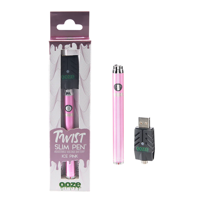 OOZE TWIST SLIM PEN 1.0 - ICE PINK