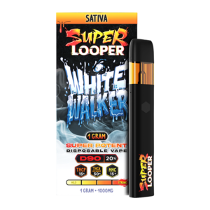 SUPER LOOPER SUPER POTENT 1G DISPOSABLE - WHITE WALKER SATIVA