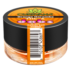 CUREVANA THC-A DABS 3.5G JAR - ORANGE HARAMBE