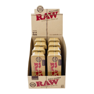 RAW ROLL CADDY - 1 1/4 SIZE BOX OF 8