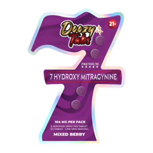 DOOZY TABS 7-HYDROXYMITRAGYNINE TABLETS 26MG 4CT - MIXED BERRY