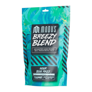 MODUS BREEZY BLEND 7500MG GUMMIES - SOUR BLUE RAZZ HYBRID