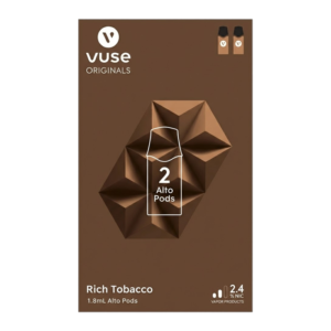 VUSE ALTO PODS RICH TOBACCO 1.8ML - 2.4% 2 PACK
