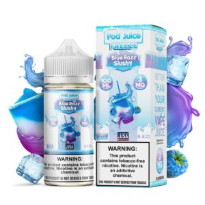 POD JUICE FREEZE 100ML 0MG - BLUE RAZZ SLUSHY