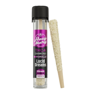 HAZY MARY THCA DIAMOND 2GM PRE-ROLLS BOX OF 10 - LUCID DREAMS INDICA